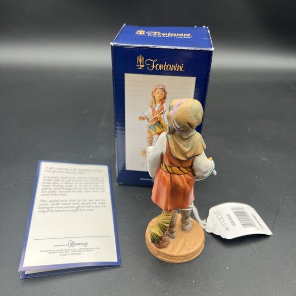 Fontanini Jareth Drummer Boy Heirloom Nativity Village 5" 1989 55103 Italy - Picture 2 of 8